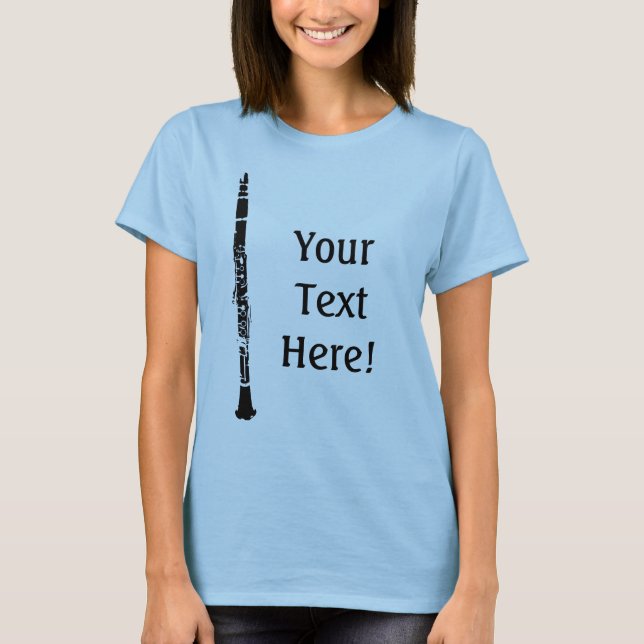 Personlig Clarinet Tee (Framsida)