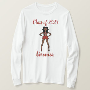 Personlig Class of 2023 Majorette Shirt SBerry T