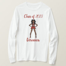 Personlig Class of 2023 Majorette Shirt SBerry