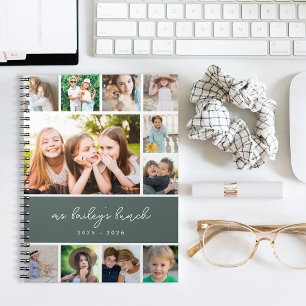 Personlig Class Photo Collage Teacher Anteckningsbok