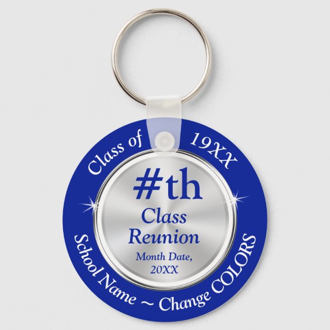 Personlig Class Reunion Party Gift Ideas, Billigt Nyckelring (Framsida)
