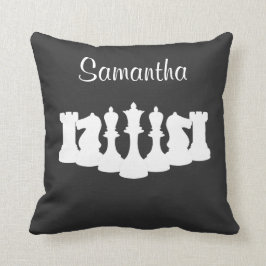 Personlig Classic Chess Delar Queen Kudde