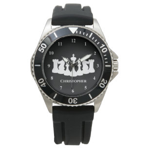 Personlig Classic Chess Delarare Kung Armbandsur