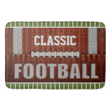 Personlig Classic Football Bath Mat