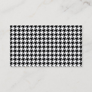 Personlig Classic Houndstooth mönster Dogstooth Visitkort