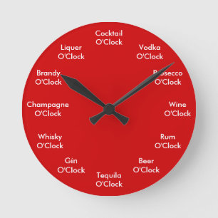 Personlig Clock Pub Clock Rund Klocka