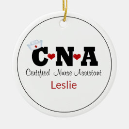 Personlig CNA Nurse jul Ornament