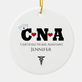 Personlig CNA Nurse jul Ornament