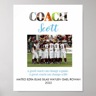 Personlig Coach namn Poster