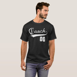 Personlig Coachs Jersey Stil T Shirt