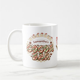 Personlig Cocoa Bar Mugg | Anpassat Namn Varm Chok