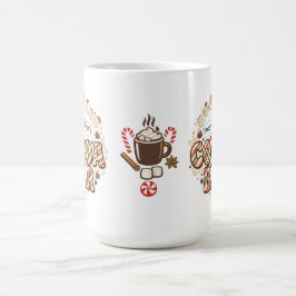 Personlig Cocoa Bar-mugg | Anpassat namn Varm chok Kaffemugg