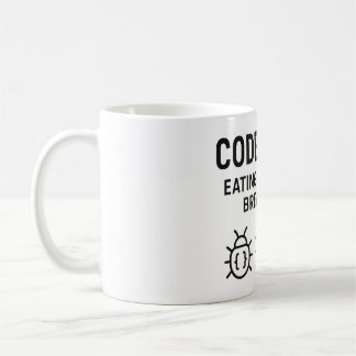 Personlig Coder Coffee Mugg - Eating Kryp for BF
