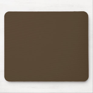 Personlig Coffee Brown Färgad Musmatta