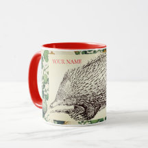 PERSONLIG COFFEE KOPP MED HEDGEHOG