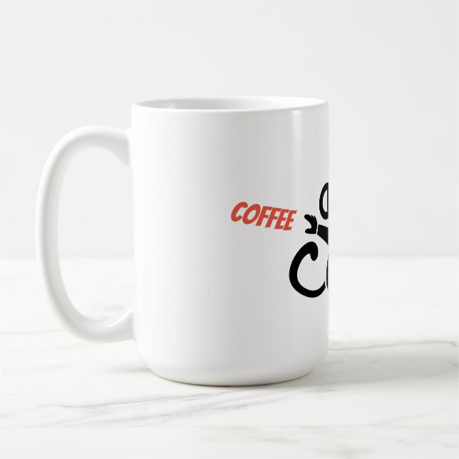 Personlig Coffee Ninja Coffee Mugg (Vänster)