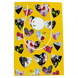 Personlig Collage Hearts