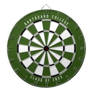 Personlig College Class of 20XX Grönt av skog Darttavla
