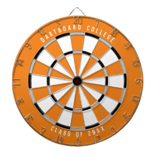 Personlig College Class of 20XX | ORANGE Darttavla