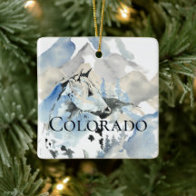 Personlig Colorado Horse i bergsjulen
