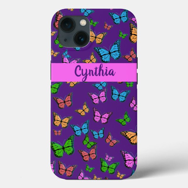 Personlig Colorful Butterfly (Baksida)