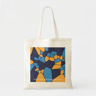 Personlig Colorful Geometric Abstrakt Mönster Tygkasse