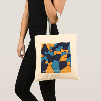 Personlig Colorful Geometric Abstrakt Mönster Tygkasse