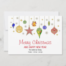 Personlig Colorful jul Baubles