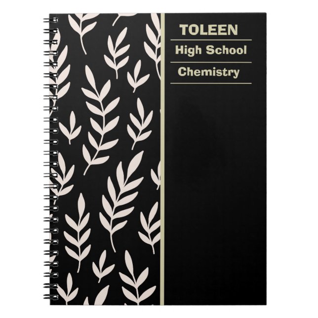 Personlig Colorful Mönster Anteckningsbok (Framsidan)