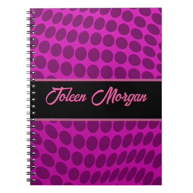 Personlig Colorful Mönster Anteckningsbok (Framsidan)