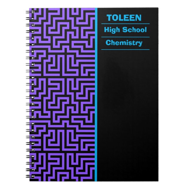 Personlig Colorful Mönster Anteckningsbok (Framsidan)