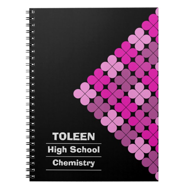 Personlig Colorful Mönster Anteckningsbok (Framsidan)