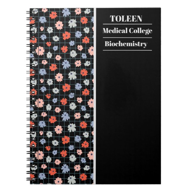 Personlig Colorful Mönster Anteckningsbok (Framsidan)