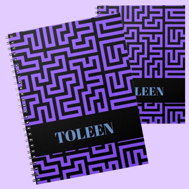 Personlig Colorful Mönster Note Anteckningsbok (Skapare uppladdad)