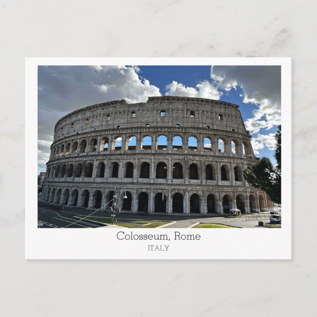 Personlig, Colosseum, Rom, Italien Vykort (Framsida)