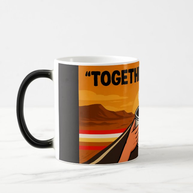 Personlig Combo Coffee Mugg - 11 oz & 15 oz (Vänster)