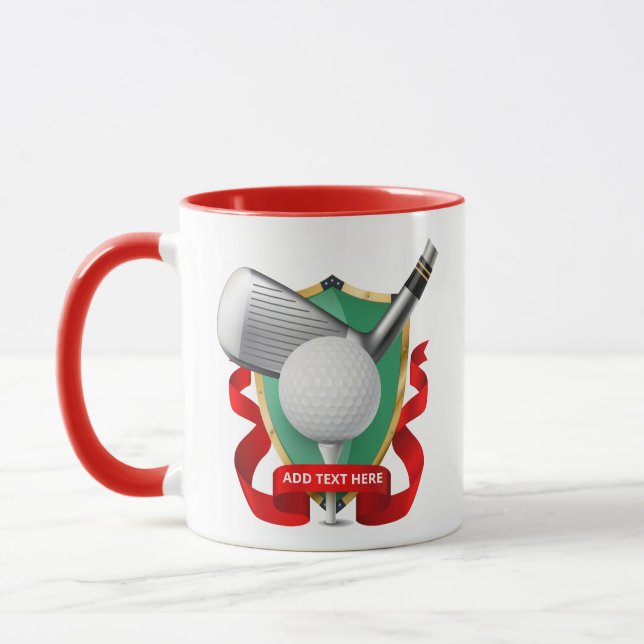 Personlig Combo Golf Mugg (Vänster)