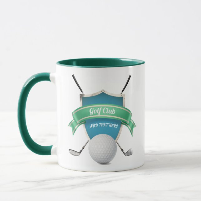 Personlig Combo Golf Mugg (Vänster)