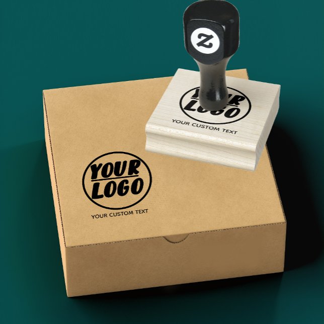 Personlig Company Business Logotyp Stationery Stämpel (Personalized Company Business Logo Stationery Rubber Stamp)