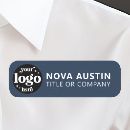 Personlig Company Logotyp Employee Magnetic eller  Namnbricka