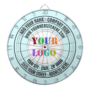 Personlig Company Logotyp Text Dart Board-mall Darttavla