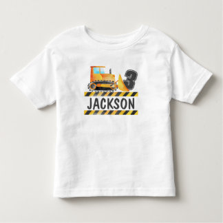 Personlig Construction Kids Shirt T