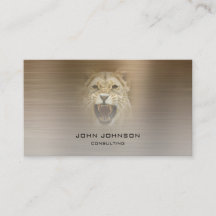 Personlig Consulting Lejon Sepia Metallic Steel