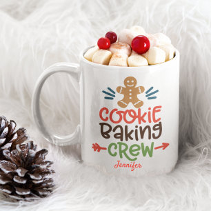 Personlig Cookie Baking Crew Kaffemugg
