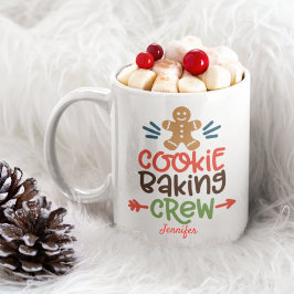 Personlig Cookie Baking Crew Kaffemugg