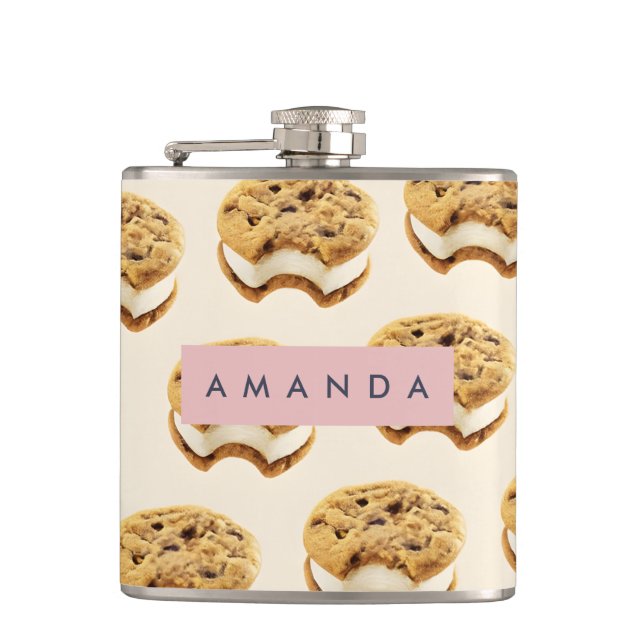 Personlig Cookie Ice Cream Sandwich Mönster Fickplunta (Framsidan)