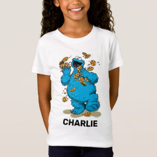Personlig Cookie Monster Galna Kakor T-Shirt