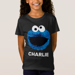 Personlig Cookie Monster   Vattenfärgstrend T Shirt