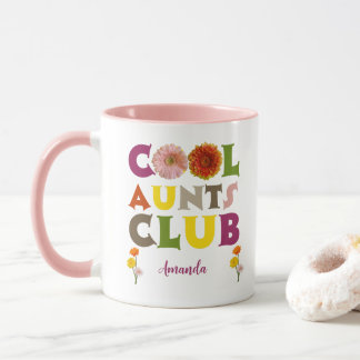 Personlig Cool Aunts Club Kaffe Mugg