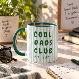 Personlig Cool Dads Club Anpassat Namn Mugg